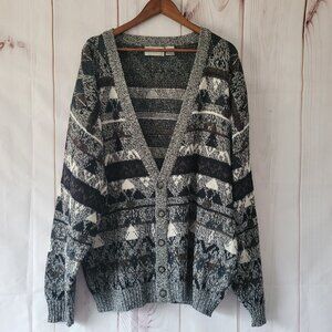 Vintage 90’s Alexander Lloyd Textured Knit Cardigan Button Sweater Men’s 3XLT